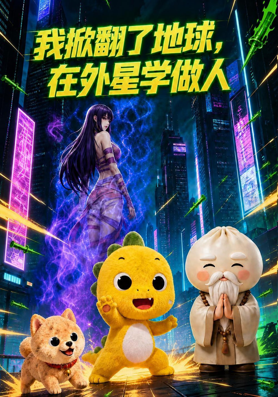 我掀翻了地球，在外星学做人(全集)